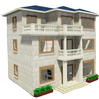 Απευθείας παραγωγοί πώληση 3 δωματίων ελαφρύ χάλυβα οικία βίλα για σπίτια εμπορευματοκιβωτίων