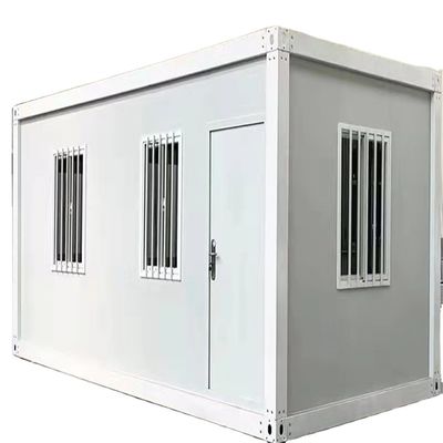 Ζυγισμένο χάλυβα πλαίσιο Prefab δοχείο σπίτι με υλικά ανθεκτικά σε καιρικές συνθήκες
