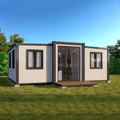 Γάλαντισμένο χάλυβα Φρέμα Prefab επεκτάσιμα δοχείο σπίτι για και βιώσιμη κατασκευή