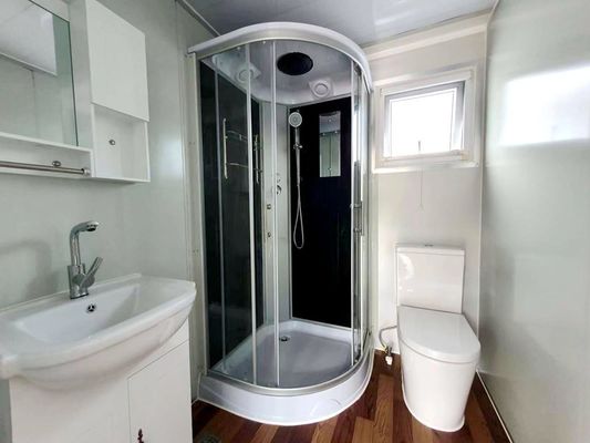 Γάλαντισμένο χάλυβα Φρέμα Prefab επεκτάσιμα δοχείο σπίτι για και βιώσιμη κατασκευή