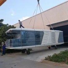 Τροπικό Στυλ Σχεδιασμού Λούξος Σύγχρονος Εξωτερικός Φορητός Κινητός Χώρος Glamping