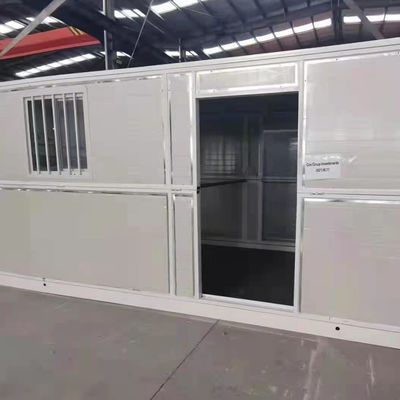 Εύκολη εγκατάσταση 20ft Steel Sandwich Panel φορητό έτοιμο φτιαγμένο αναδιπλούμενο δοχείο σπίτι