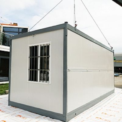 Εύκολη εγκατάσταση 20ft Steel Sandwich Panel φορητό έτοιμο φτιαγμένο αναδιπλούμενο δοχείο σπίτι