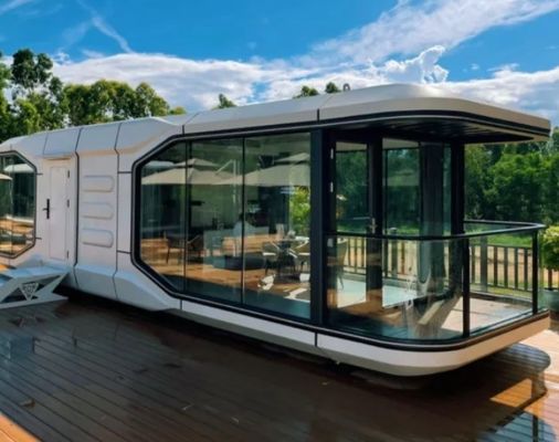 Σύγχρονο στυλ διαστημικής κάψουλας Camping House για ξενοδοχεία