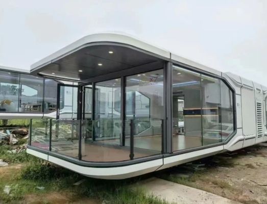 Σύγχρονο στυλ διαστημικής κάψουλας Camping House για ξενοδοχεία