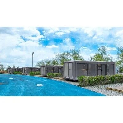 Σύγχρονη κομψή σχεδίαση Σάντουιτς Πάνελ Prefab Καψούλα Μικρό σπίτι