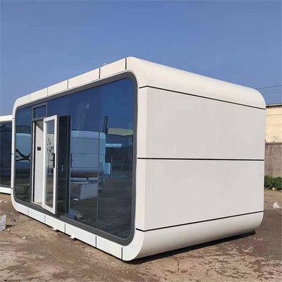 Ξενοδοχείο Indoor Apple Cabin Office Pod Garden Office Container House με φωτεινή δομή χάλυβα