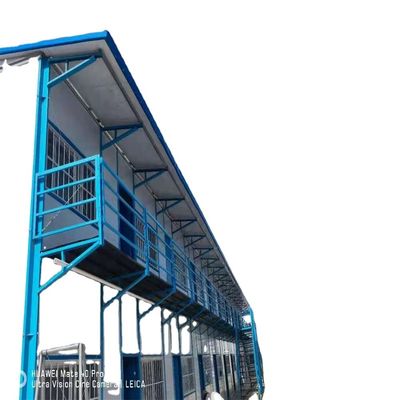 REACHTOP Χάλυβα δομή Μεταλλικά πάνελ κτίριο για το Carport τυφώνα-απομονωμένο σχεδιασμό