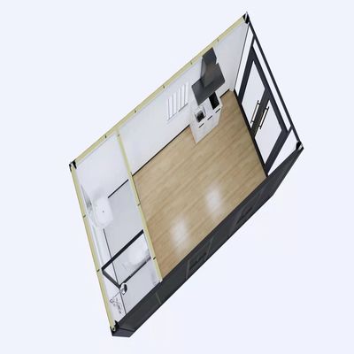 18mm MGO επιφάνειας επιφάνειας Prefab Flat Pack Container House για την αποτελεσματικότητα του γραφείου στο σπίτι