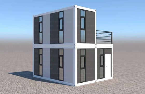18mm MGO επιφάνειας επιφάνειας Prefab Flat Pack Container House για την αποτελεσματικότητα του γραφείου στο σπίτι