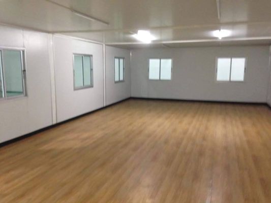 18mm MGO επιφάνειας επιφάνειας Prefab Flat Pack Container House για την αποτελεσματικότητα του γραφείου στο σπίτι
