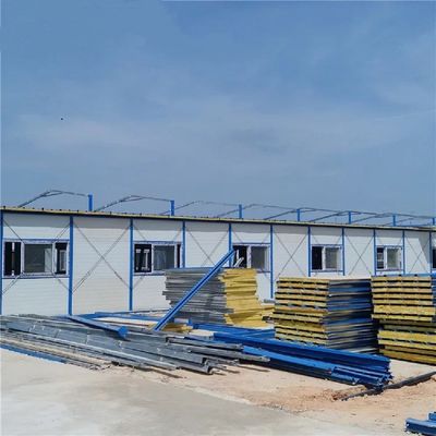 Σύγχρονο γραφείο 4 υπνοδωμάτια πολυτελή Kt Prefab σπίτια με PVC συρόμενο παράθυρο