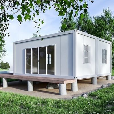 Φθηνό Prefab Κωνσταντινοχώρι για ξενοδοχείο σε λευκό / γκρι / μαύρο