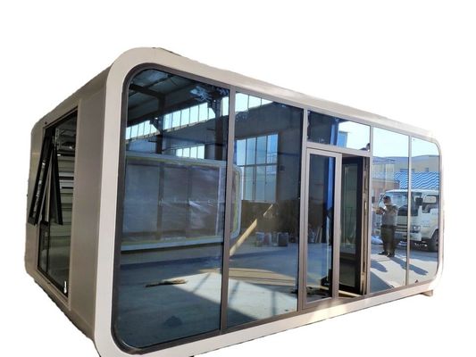 20ft/40ft σύγχρονο σχεδιασμό στυλ κοντέινερ Οικία γραφείου με ελαφρύ χάλυβα δομή πλαίσιο