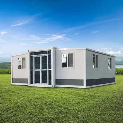 Μεγάλο 40ft 20ft πολυτελή επεκτάσιμη κοντέινερ σπίτι για σύγχρονο σαλόνι στην Αμερική