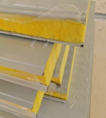 Αλουμινένιο σάντουιτς για βίλα στην Πολωνία