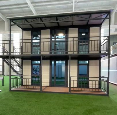 Επεκτάσιμη Prefab Container House Πίνακα σάντουιτς κατασκευή για εξατομικευμένο σχεδιασμό