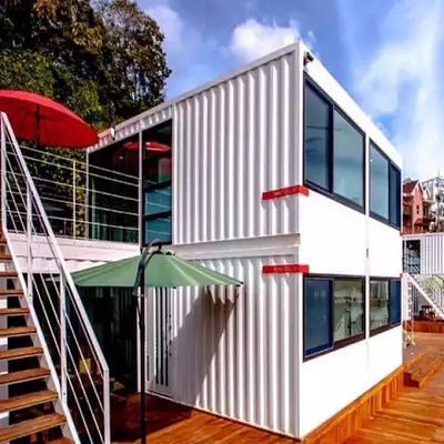Σύγχρονη εύκολη συναρμολόγηση Lowes Prefab Home Kits Σπίτι με PVC συρόμενο παράθυρο