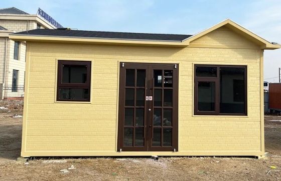 Ατσάλι Luxury Container House 20ft 40ft Prefab Μονουλογικά σπίτια Επεκτάσιμα