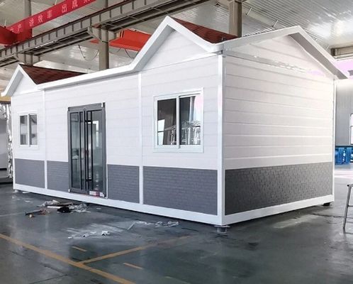 Ατσάλι Luxury Container House 20ft 40ft Prefab Μονουλογικά σπίτια Επεκτάσιμα