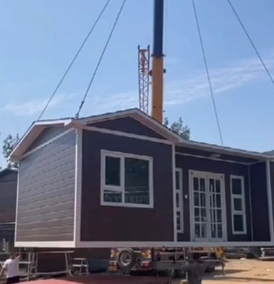 Ατσάλι Luxury Container House 20ft 40ft Prefab Μονουλογικά σπίτια Επεκτάσιμα