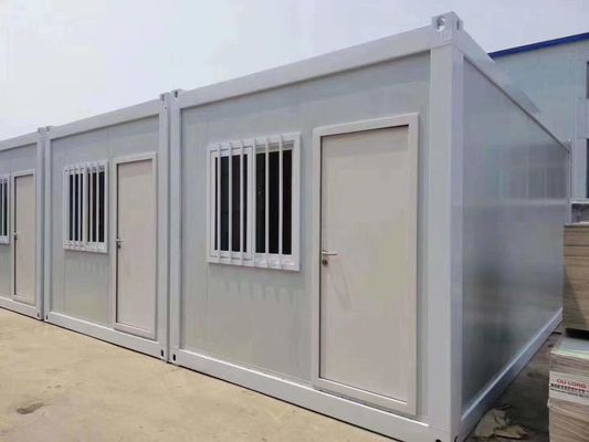 Φορητό κοντέινερ γραφείου 20ft ή 40ft Μονουλικός κοντέινερ Διαρθρώσεις κινητού γραφείου