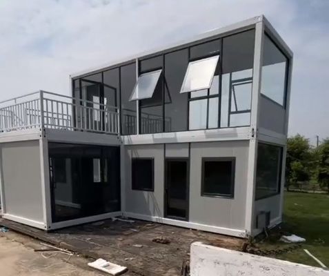 20ft 40ft επεκτάσιμη προετοιμασμένη ξενοδοχείο με κήπο κρεβατοκάμαρα