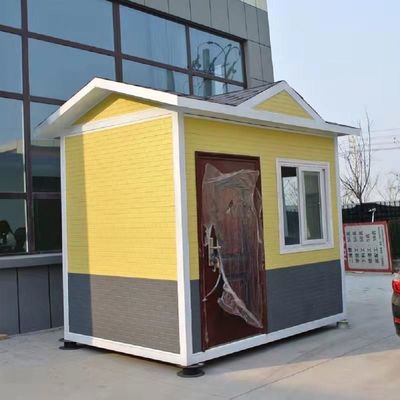 Προσαρμοσμένο Pre Fab Μικρό Σπίτι Σπίτι με Γαλβανισμένο Φρέμα Χάλυβα