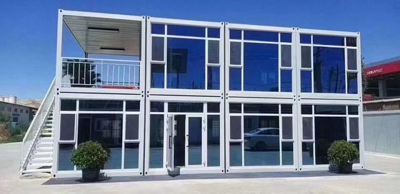 20ft / 40ft σύγχρονο σχεδιασμό προκατασκευασμένο σπίτι κοντέινερ Custom