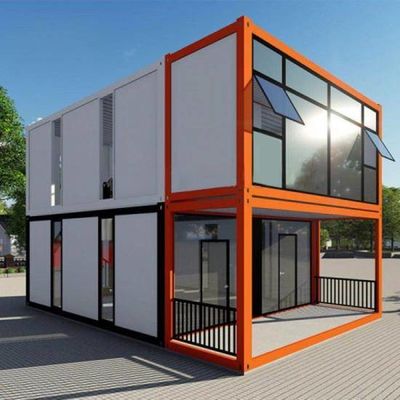 18mm MGO Board Prefab Container House Λύση με υποστήριξη σε απευθείας σύνδεση