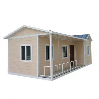 Ζυγισμένο ατσάλινα πλαίσια Prefab Μικρό σπίτι σε τροχούς για την εξοικονόμηση χώρου λύση
