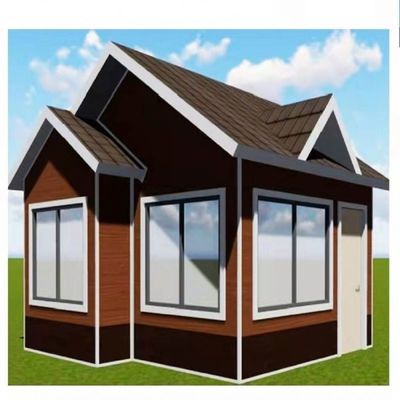 Ζυγισμένο ατσάλινα πλαίσια Prefab Μικρό σπίτι σε τροχούς για την εξοικονόμηση χώρου λύση