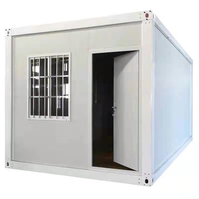 Ξενοδοχείο Prefab Flat Pack Container House με PVC συρόμενο παράθυρο απλότητα σχεδιασμού