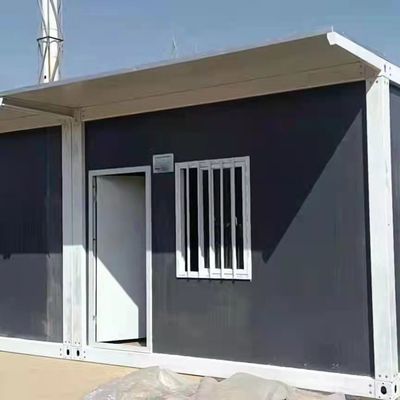 Ξενοδοχείο Prefab Flat Pack Container House με PVC συρόμενο παράθυρο απλότητα σχεδιασμού