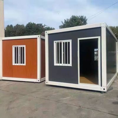 Ξενοδοχείο Prefab Flat Pack Container House με PVC συρόμενο παράθυρο απλότητα σχεδιασμού