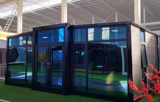 Προσαρμοσμένο Luxury Container House 30 χρόνια διάρκεια ζωής Προετοιμασμένο επεκτάσιμο δοχείο