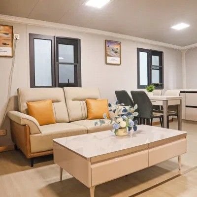 Εργαστήριο Αποθήκη 20FT 40FT Σύγχρονο χάλυβα Prefab μικροσκοπικό κινητό μοντέρνο επεκτάσιμο σπίτι