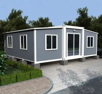 Εργαστήριο Αποθήκη 20FT 40FT Σύγχρονο χάλυβα Prefab μικροσκοπικό κινητό μοντέρνο επεκτάσιμο σπίτι