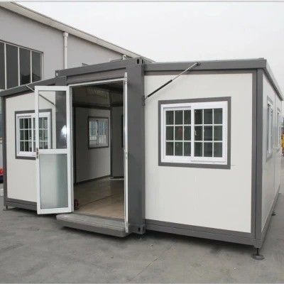 Εργαστήριο Αποθήκη 20FT 40FT Σύγχρονο χάλυβα Prefab μικροσκοπικό κινητό μοντέρνο επεκτάσιμο σπίτι