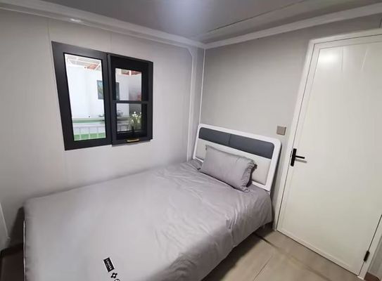 Ατσάλινη πόρτα σάντουιτς πίνακα Μονουλάριος σκευόμενο σπίτι αναδιπλούμενο ελαφρύ χάλυβα δομή πλαίσιο