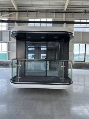 Ελαφρύ Χάλυβα Prefab House Φορητό Prefabricated Luxury Διαστημική Κάψουλα Περιέκτη