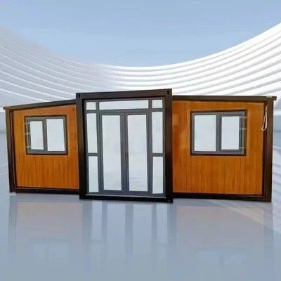 Περιβαλλοντική προστασία 2 υπνοδωμάτια Προσχηματισμένο διαμερίδιο με ανοικτή πόρτα