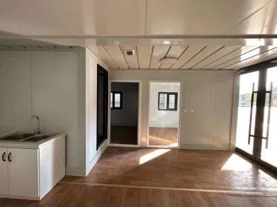 Σύγχρονο επεκτάσιμο σπίτι εμπορευματοκιβωτίου για κτίριο γραφείων Προσαρμοσμένο 20ft ή 40ft