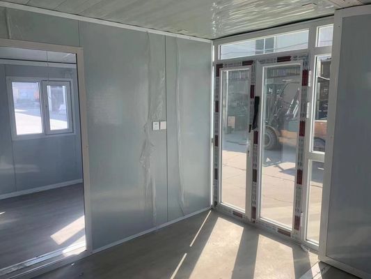 20Ft Ναυτιλία ξύλινη δομή χάλυβα πολυτελή σπιτικό εμπορευματοκιβωτίου για ελαφρύ χάλυβα