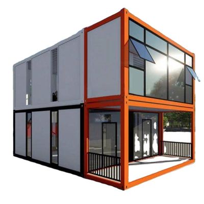 Εύκολος χώρος διαβίωσης 20ft 40ft Steel Frame Container House με αποσυναρμολογητέο σχεδιασμό