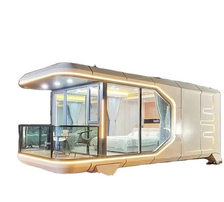 Διαστημική κάψουλα Luxury Camping Prefab Cabin με πλεονέκτημα προστασίας του περιβάλλοντος
