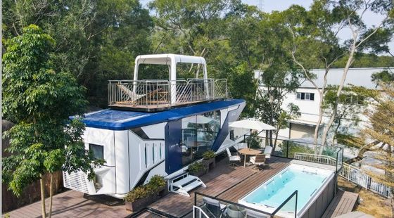 Διαστημική κάψουλα Luxury Camping Prefab Cabin με πλεονέκτημα προστασίας του περιβάλλοντος