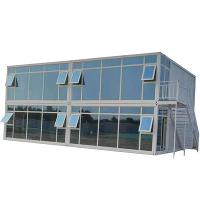 Σύγχρονο Flat Pack Container Prefab House για πολυτελή διαβίωση σε σύγχρονο στυλ