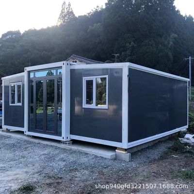 18mm MgO πλακέτο πάτωμα κινητή κάψουλα κατασκευή μικροσκοπικό σπίτι με ατσάλινο σάντουιτς πάνελ