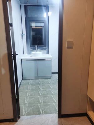 Επεκτάσιμο Κωντέινερ 40ft πολυτελή κινητή βίλα με 3 υπνοδωμάτια PVC συρόμενο παράθυρο